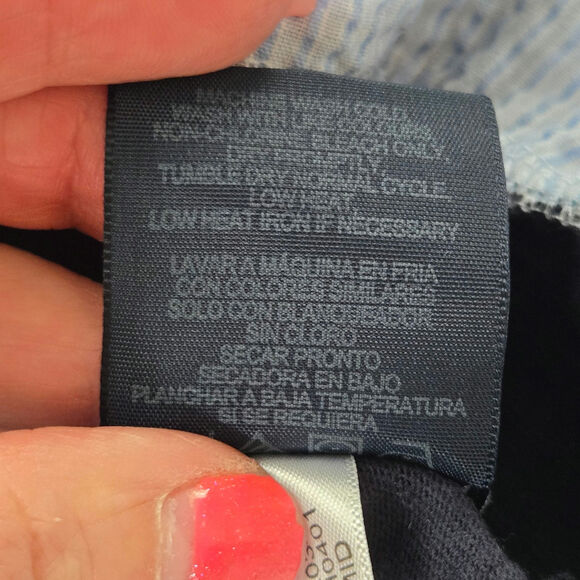 🎄 Tommy Hilfiger EUC sweater collared shirt combo long sleeve XL light blue - Picture 17 of 17